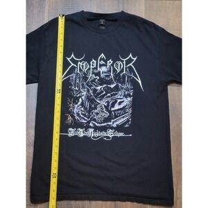 Emperor In The Nightside Eclipse Black‎ Metal T Shirt Gildan Medium